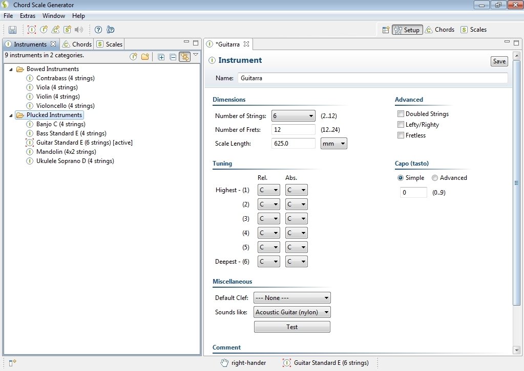 Chord Scale Generator 1.2.1