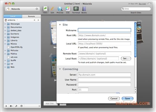 Coda 1.6.2 Englisch