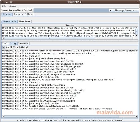 CrushFTP  4.9.9