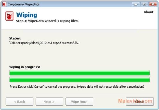 Cryptomax WipeData 2.0