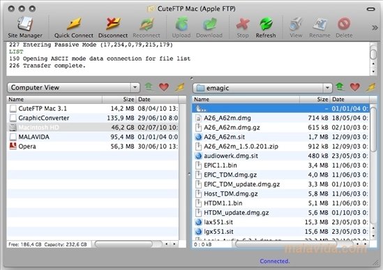 CuteFTP Mac 3.05 Pro