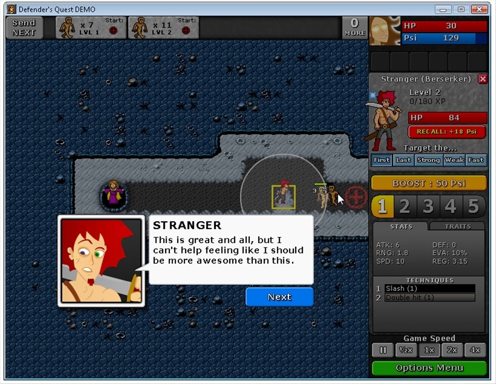 Defender's Quest 0.8.1 Demo