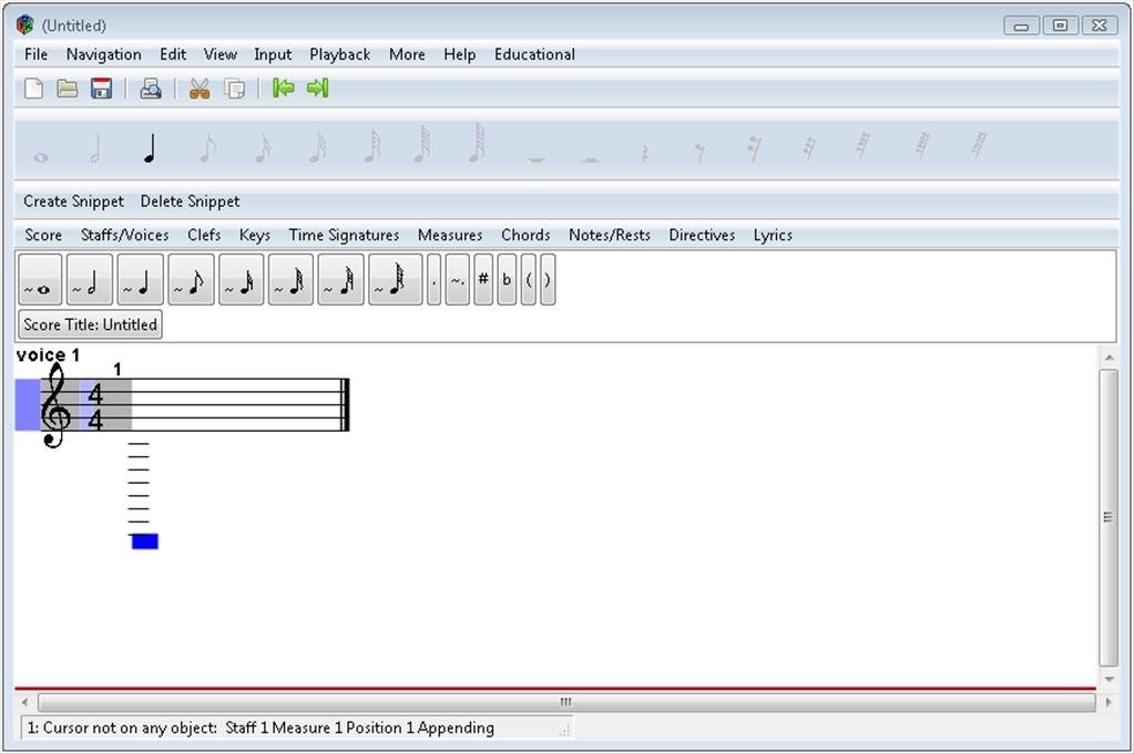 Denemo 0.9.0