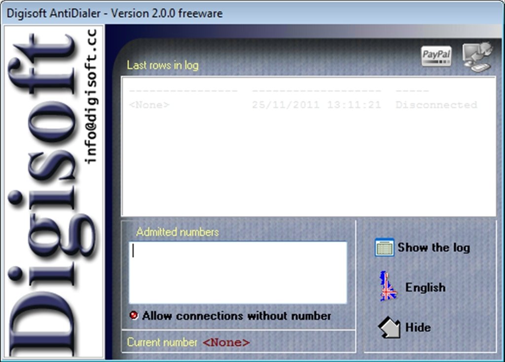 Digisoft AntiDialer 2.0.0