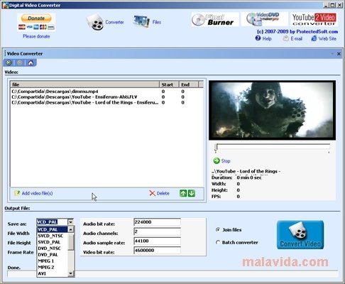 Digital Video Converter  1.16.0.48 Ingl�s