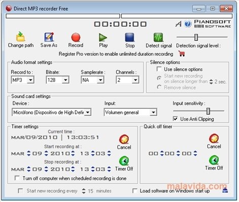 Direct MP3 recorder 3.1