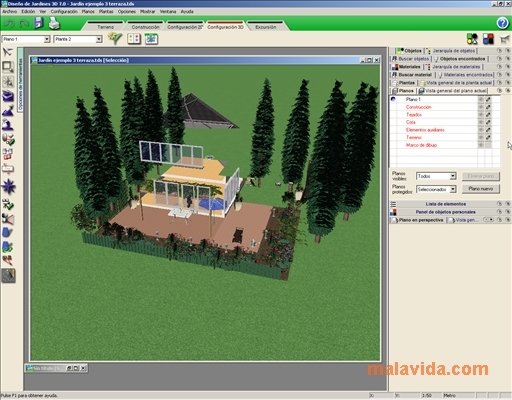 Dise�o de Jardines 3D  7.0 Espa�ol