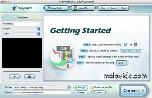 DVD to 3GP Converter  1.6.36.9 iSkysoft
