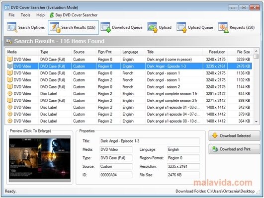 DVD Cover Searcher 3.5.1 Ingl�s
