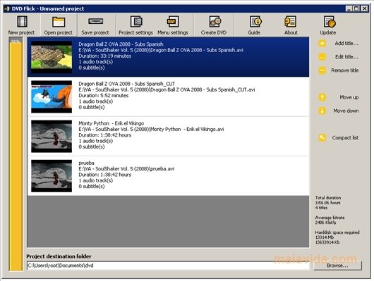 DVD Flick 1.3.0.7 Engels