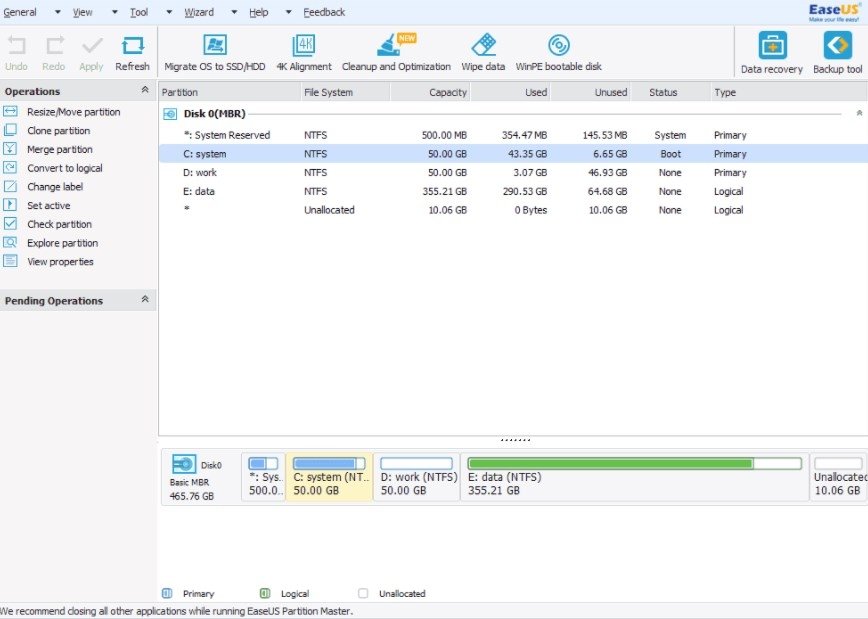 Easeus Partition Manager Home Edition Full Version