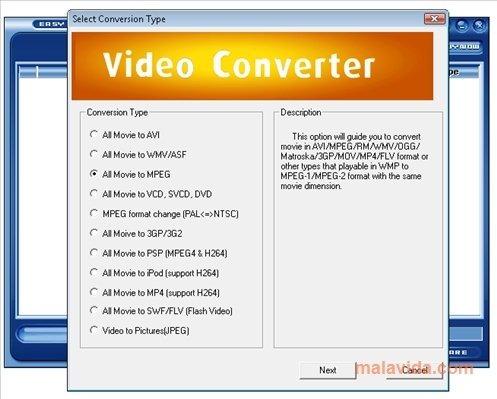 Easy Video Converter  7.3 Ingl�s
