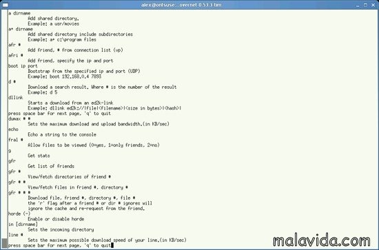 eDonkey2000 Command Line Client  0.53.3