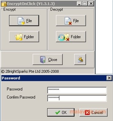 EncryptOnClick  1.4.0.0 Ingl�s