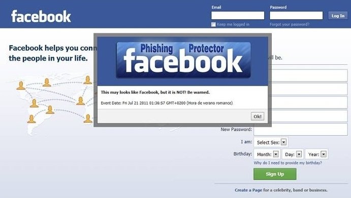 Facebook Phishing Protector 2.0