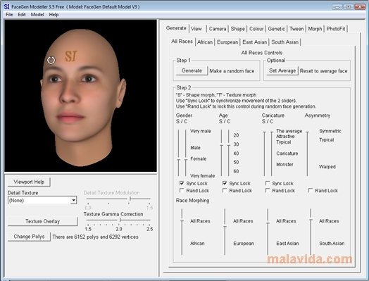 FaceGen Modeller 3.5.3