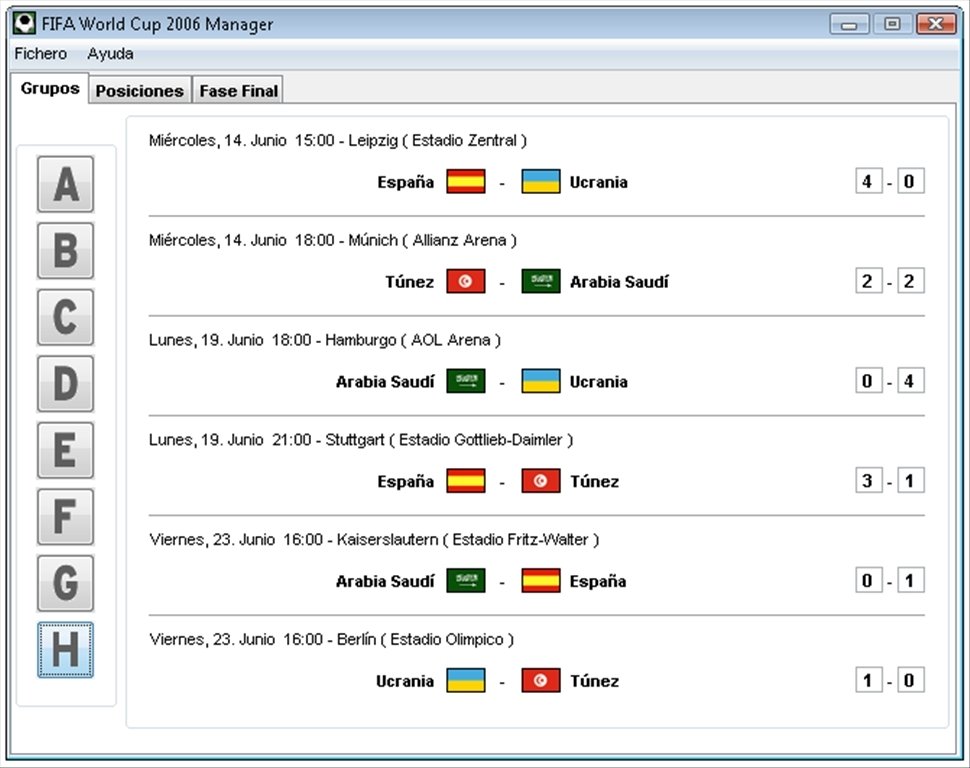 FIFA World Cup 2006 Manager 1.5 Inglese