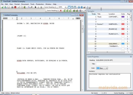 Final Draft 8.0.1