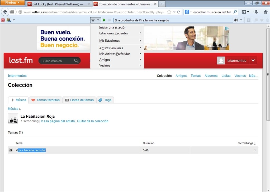 Fire.fm 1.3 Anglais