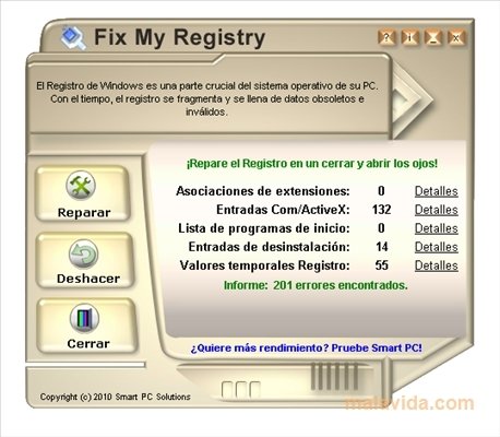 Fix My Registry 2.8.0 Espa�ol