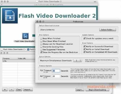 Flash Video Downloader 2.10 Ingl�s