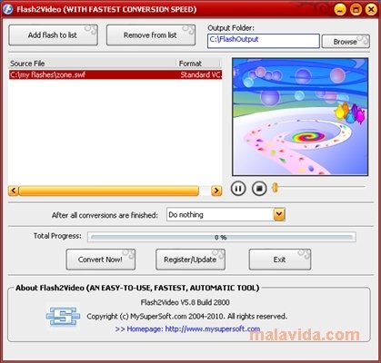 Flash2Video 6.6 Build 3550