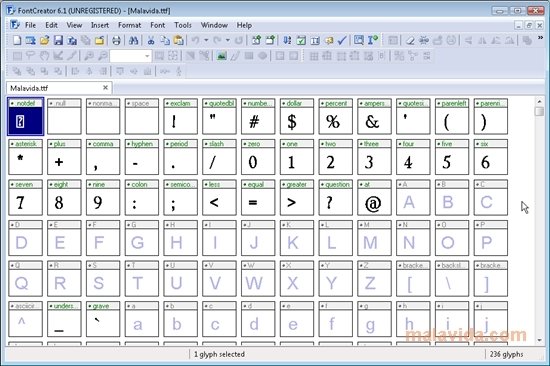 Font Creator 6.2