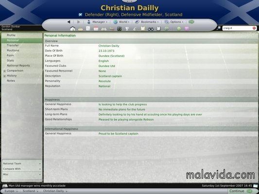 Football Manager 2009 Englez�