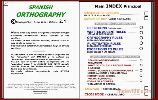 Formulario Ortograf�a 2.1 Espa�ol
