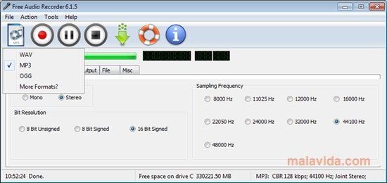 Free Audio Recorder 6.5.8