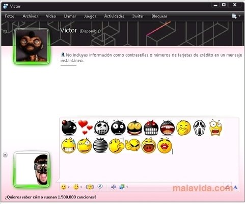 Free MSN Emoticons Pack 01 Engels