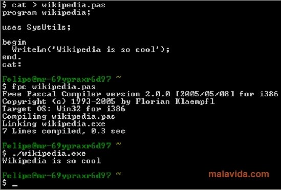 Free Pascal  (FPK Pascal) 2.2.4
