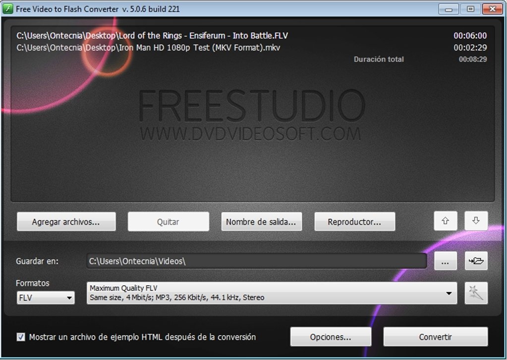 Free Video to Flash Converter 5.0.4