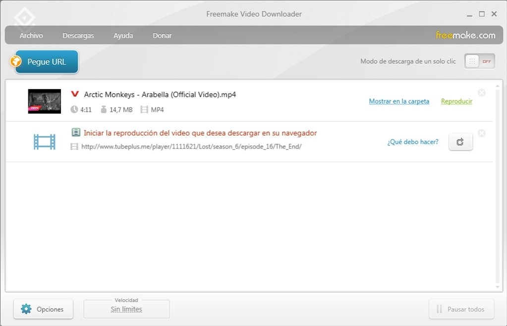 Freemake Video Downloader 2.1.8