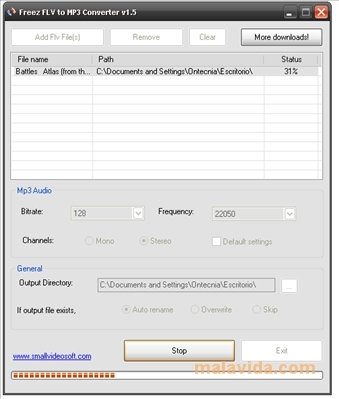 Freez FLV to MP3 Converter 1.5