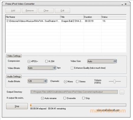 Freez iPod Video Converter 1.5 Rom�n�