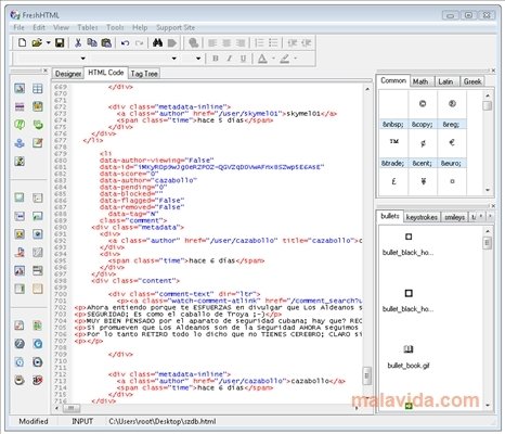 FreshHTML 3.67