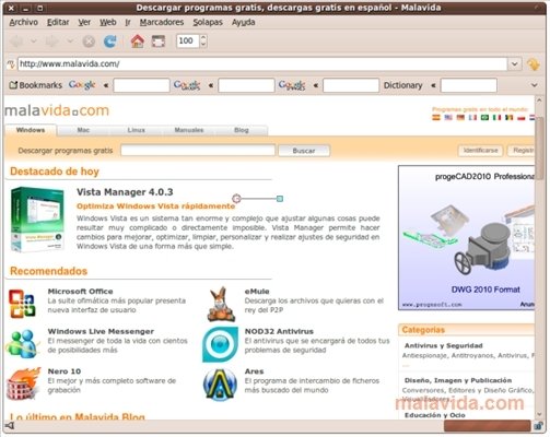 Galeon  2.0.7 Ingl�s