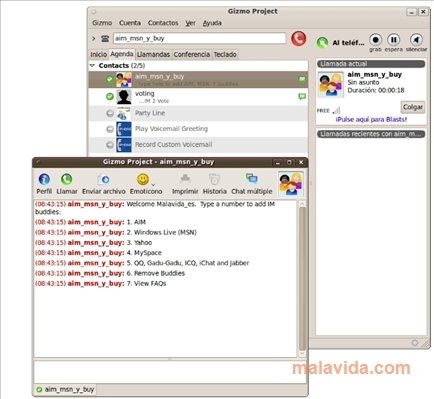 Gizmo5 3.1.0.79 Deutsch
