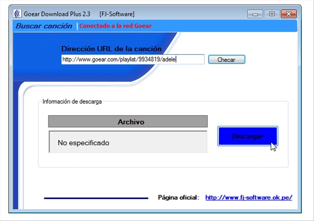 Goear Download Plus 2.1 Espa�ol