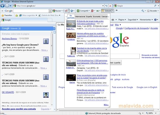 Google Toolbar 5.0.1112.3348 for Internet Explorer Svenska