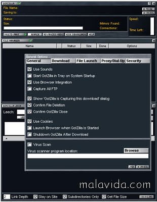 Go!Zilla Downloader 5.02 Angielski