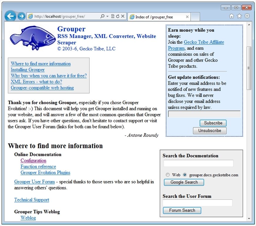 Grouper 2.0 Beta Engels
