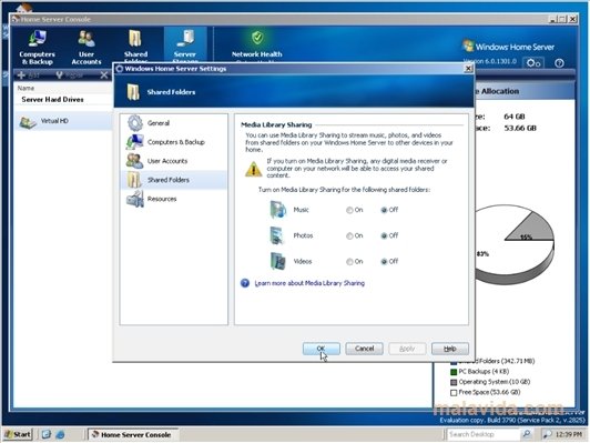 Windows Home Server Power Pack 1 Englez�