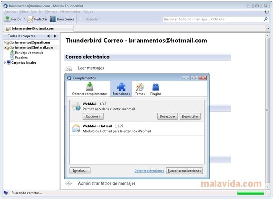 Hotmail for Thunderbird 1.2.15 Italiano