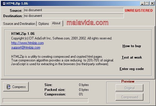 HTMLZip 1.6 Angielski