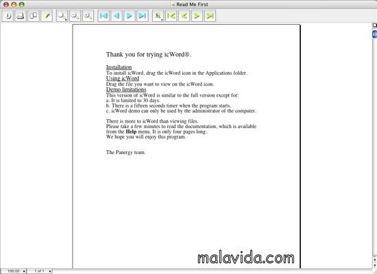 icWord 4.1 Engels