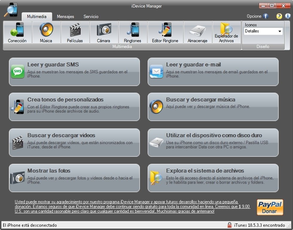 iDevice Manager 1.2.1.0
