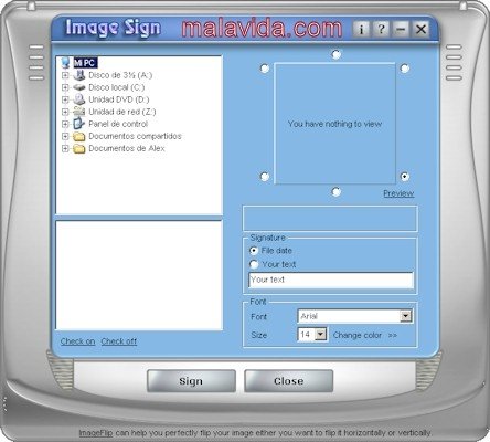 ImageSign 1.1 Englez�