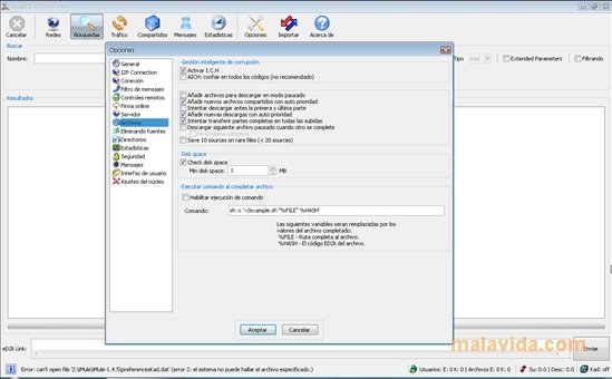 iMule  1.4.5 Espa�ol